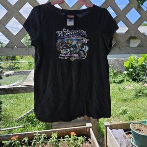 Vintage Harley Davidson Baby Tee